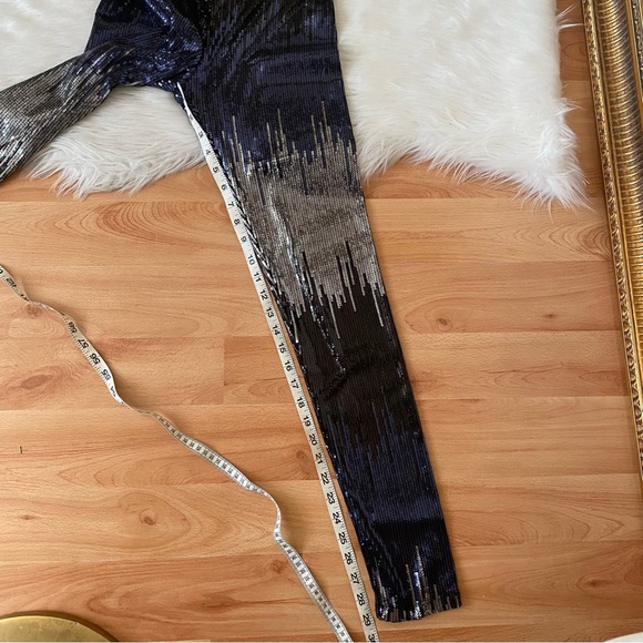 Bebe Warrior Princess Ombré Sequin Leggings - Picture 10 of 10